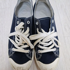 무인양품 무지 muji 네이비 스니커즈 운동화 단화 235 편의점 반값 택포 4천원