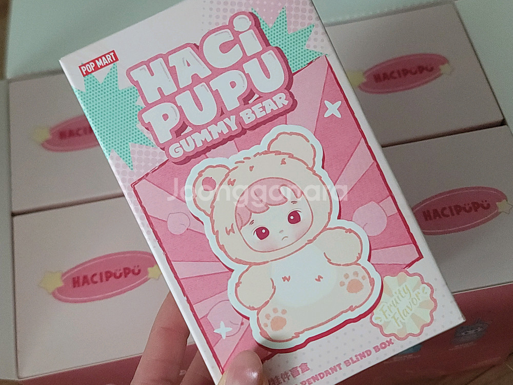 팝마트 하치푸푸 젤리곰 시리즈 인형 키링 미개봉 팝니다(카드만 확인, 가격 상이)--0