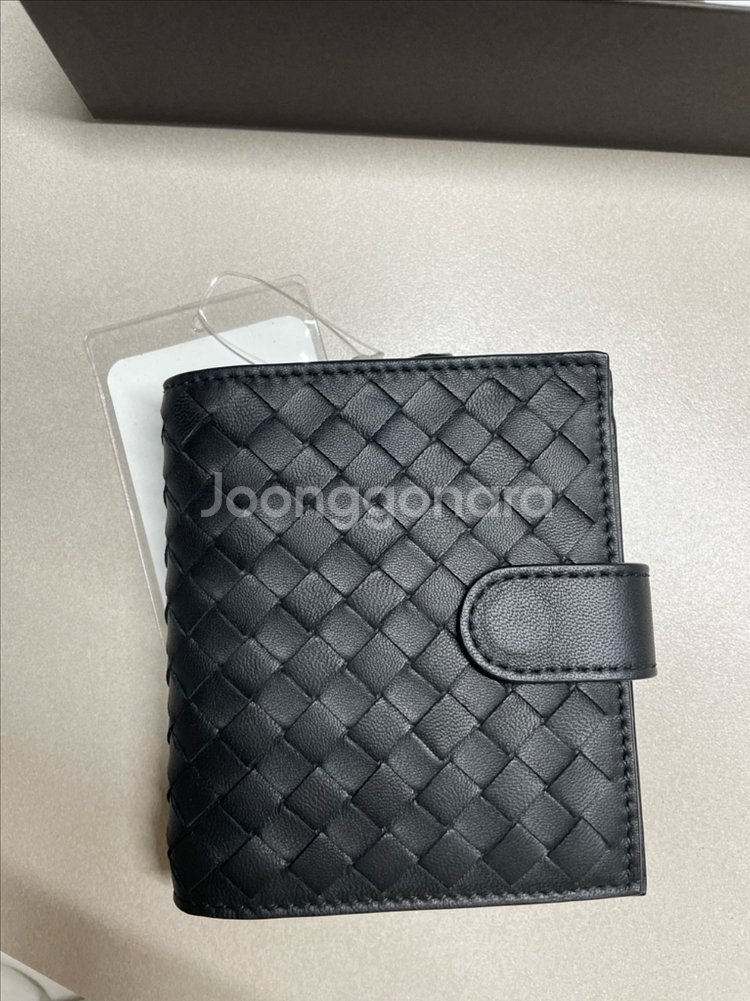 보테가베네타 블랙 반지갑 풀박스--2