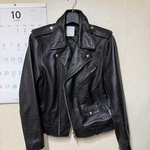 산드로 가죽자켓 라이더 xl