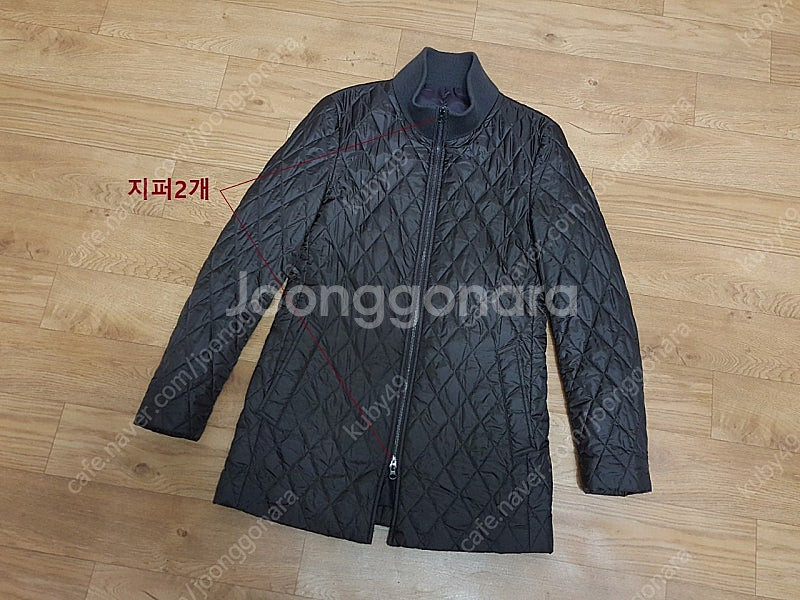 여성 경량 얇은누빔 패딩자켓(내피가능) 55-55반--7