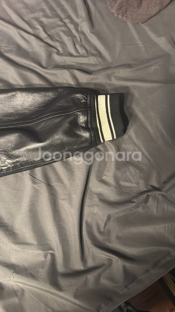 아비렉스 레더 바시티 자켓--6