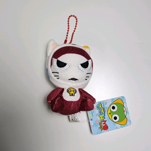 고양이 기로로 인형 키링 개구리중사 케로로