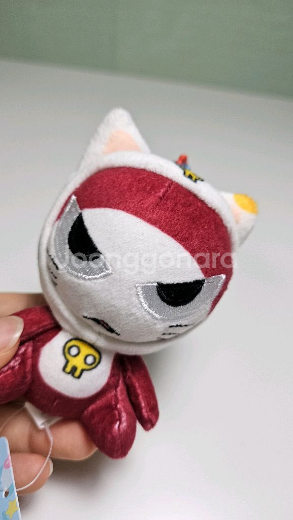 고양이 기로로 인형 키링 개구리중사 케로로--2