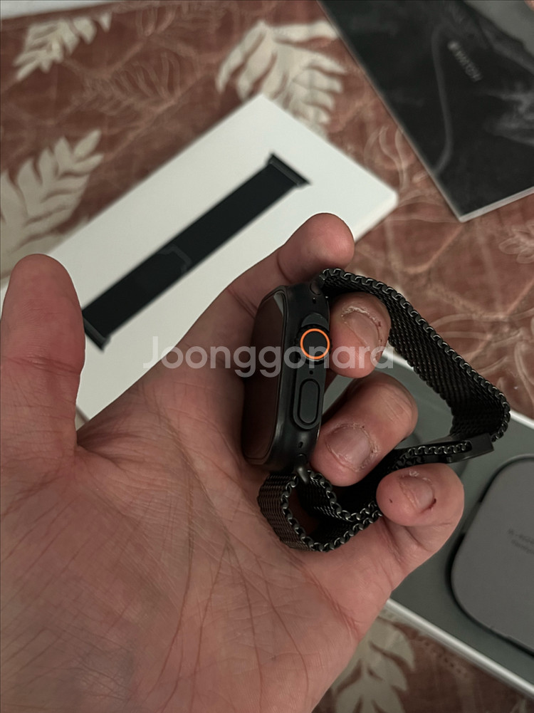 애플워치 울트라2 49mm 블랙--3