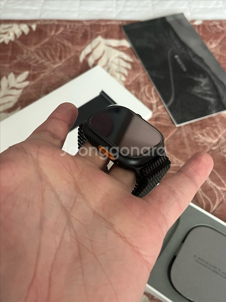 애플워치 울트라2 49mm 블랙--4