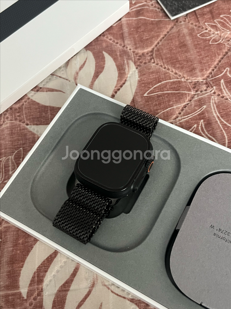 애플워치 울트라2 49mm 블랙--2