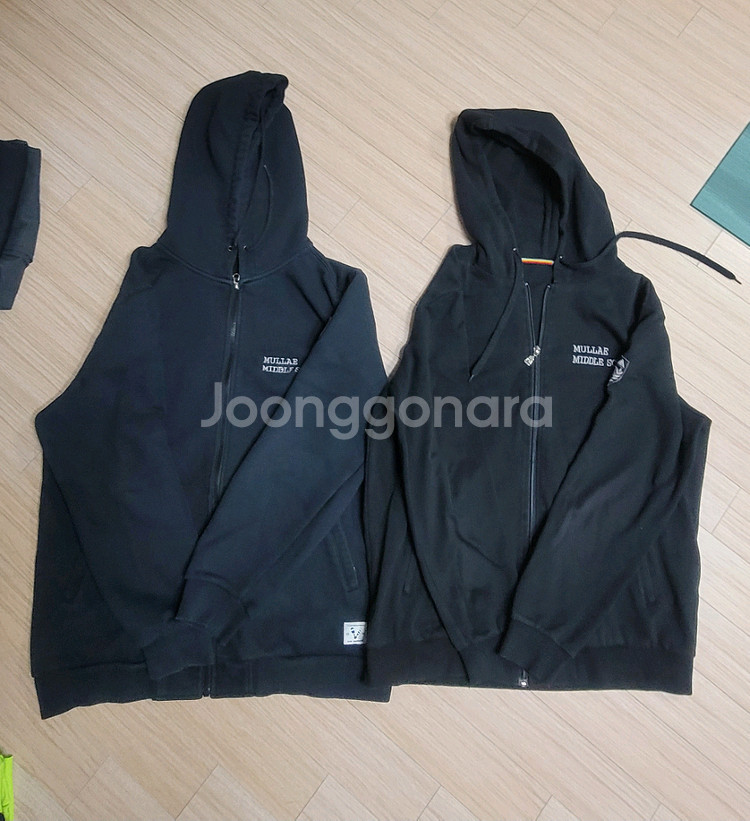 문래중 교복(후드집업2+동복바지1+넥타이1)--2