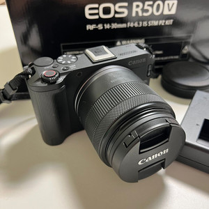 캐논 EOS R50v 미러리스 카메라 14-30mm 키트