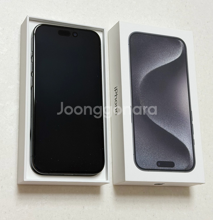 아이폰15프로 256GB 블랙 상태A급--0