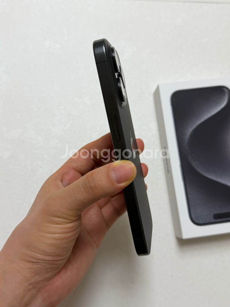 아이폰15프로 256GB 블랙 상태A급--5