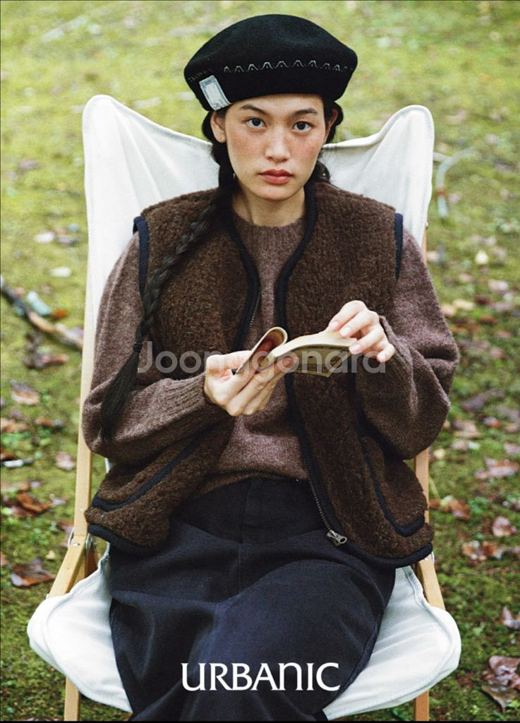 얼바닉30 팔레트 니트 - 브라운--3