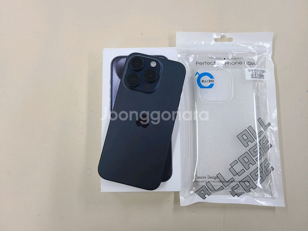 아이폰15프로 128G 밧데리89프로 무찍힘 상태굿 ^^--0