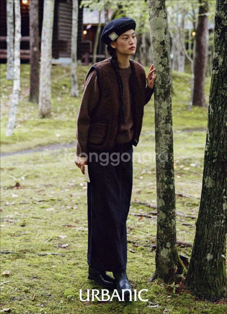 얼바닉30 팔레트 니트 - 브라운--5