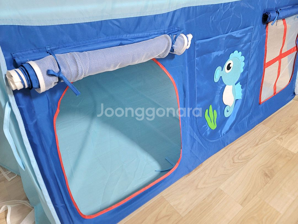 이층침대 난방보온 어린이텐트 상태좋아요^^ 동굴텐트.벙커텐트.2층침대텐트.놀이텐트.난방텐트--3