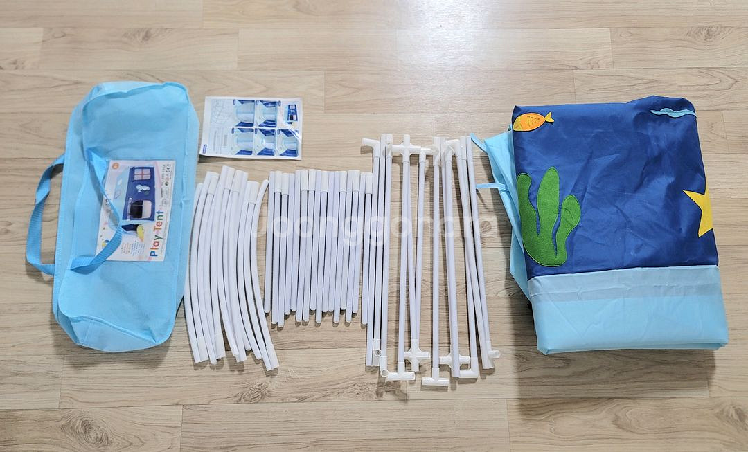 이층침대 난방보온 어린이텐트 상태좋아요^^ 동굴텐트.벙커텐트.2층침대텐트.놀이텐트.난방텐트--5