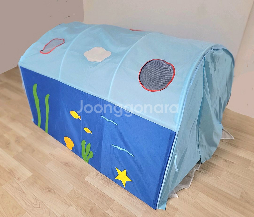 이층침대 난방보온 어린이텐트 상태좋아요^^ 동굴텐트.벙커텐트.2층침대텐트.놀이텐트.난방텐트--4