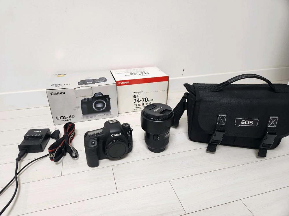 캐논 6D Mark II + 신계륵 24-70mm 렌즈 이미지