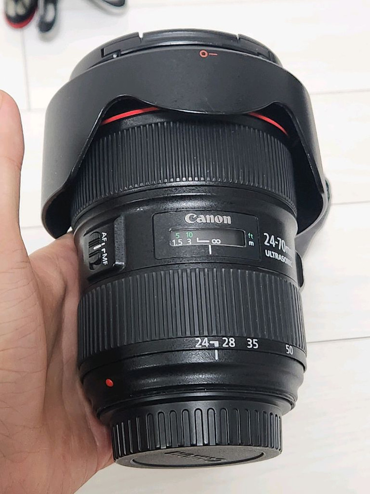 캐논 6D Mark II + 신계륵 24-70mm 렌즈--4