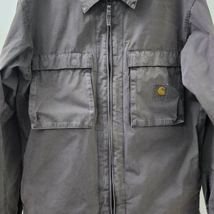 칼하트 kenard 가먼트다잉 셔츠 자켓 스톤그레이