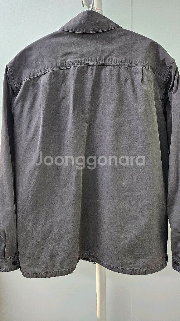 칼하트 kenard 가먼트다잉 셔츠 자켓 스톤그레이--1