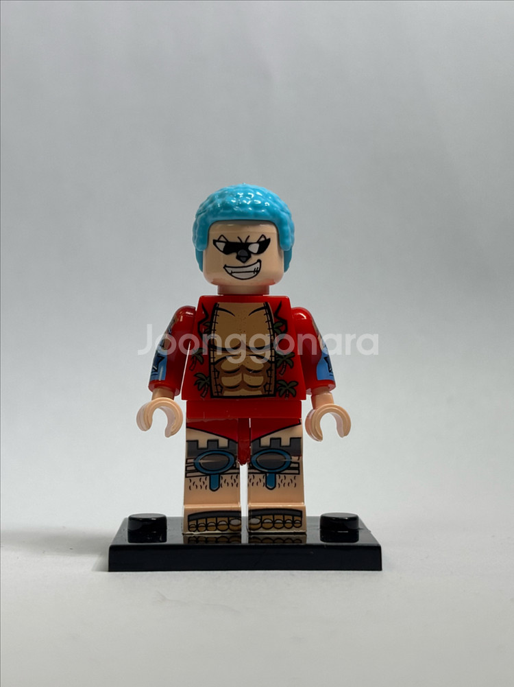 레고 원피스 프랑키 커스텀 피규어(호환)--0