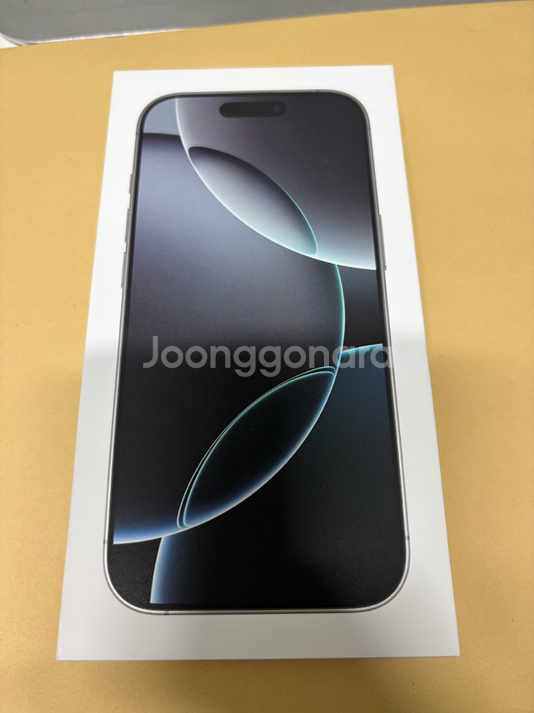 아이폰 16 프로 미국판 무음 256GB 화이트--0