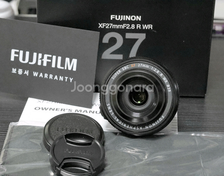 후지필름 XF 27mm F2.8 R WR 렌즈--1