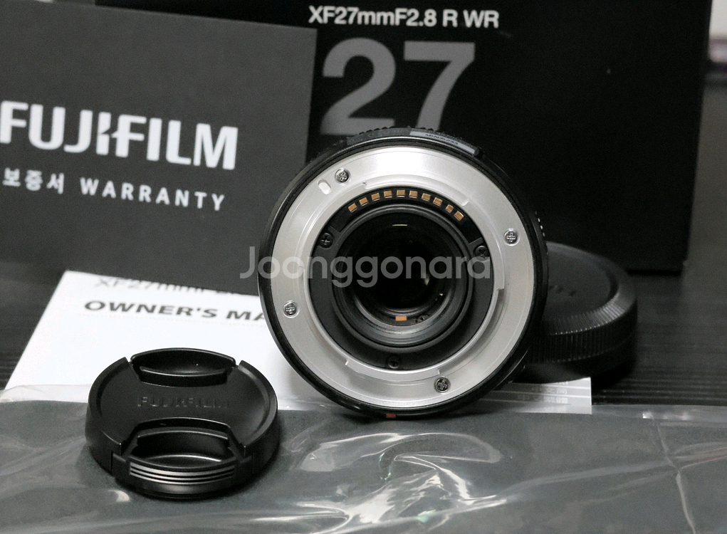 후지필름 XF 27mm F2.8 R WR 렌즈--2