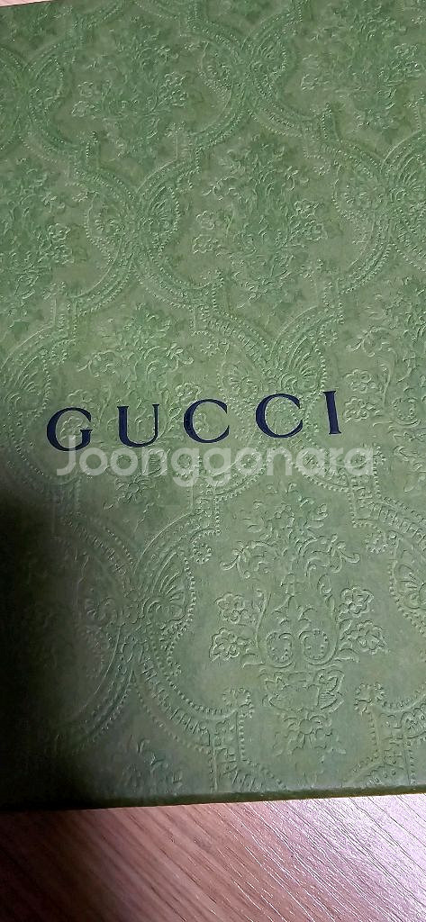 구찌 미사용 보증카드 포함 정품 벨트--0