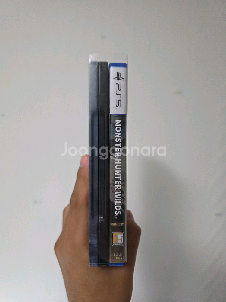 PS5 몬스터헌터 와일드 스틸북포함, 코드 미사용--1