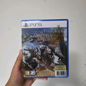 PS5 몬스터헌터 와일드 스틸북포함, 코드 미사용