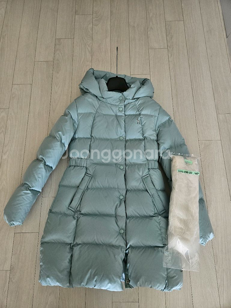 헤지스 패딩 155--0