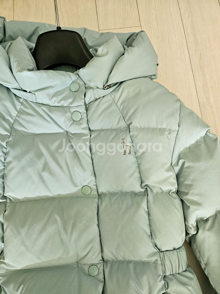 헤지스 패딩 155--4