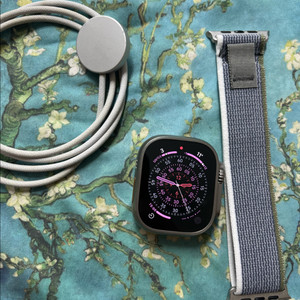 애플워치 울트라1 실버 SSS급