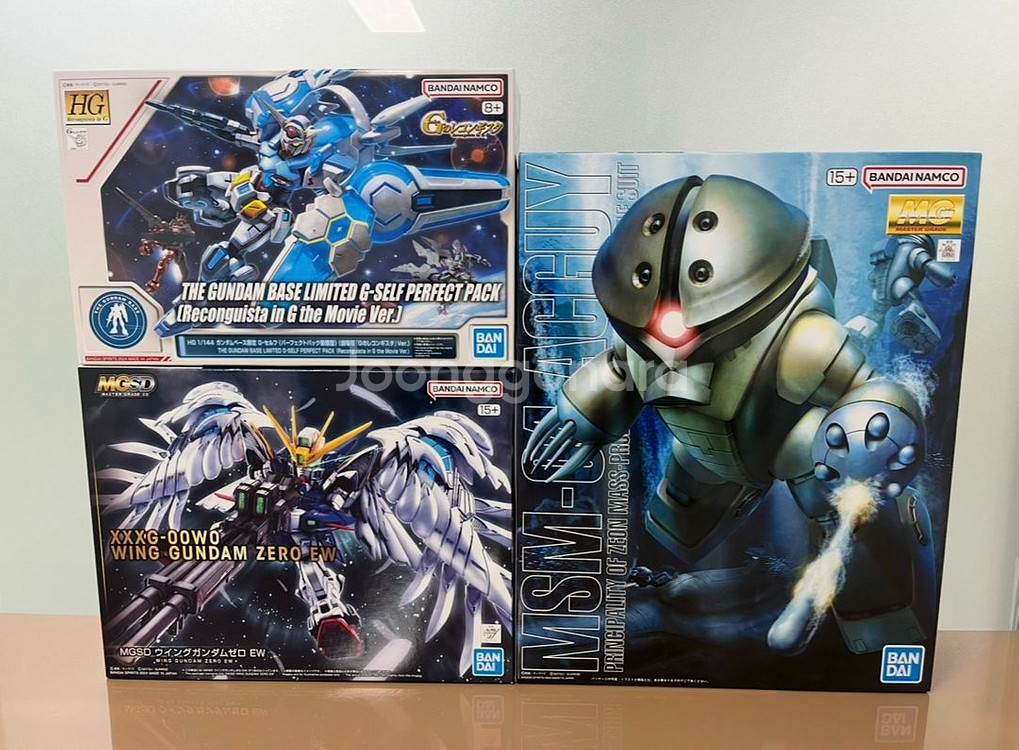MGSD 윙 건담 제로 커스텀 EW MG 앗가이 HGG-셀프 퍼팩트 팩 건담 미개봉 미조립 새상품--0