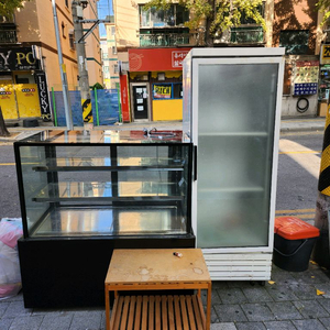 업소용 냉장냉동 쇼케이스 2개 세트