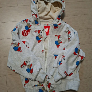 베베드피노 110사이즈 토끼후드집업