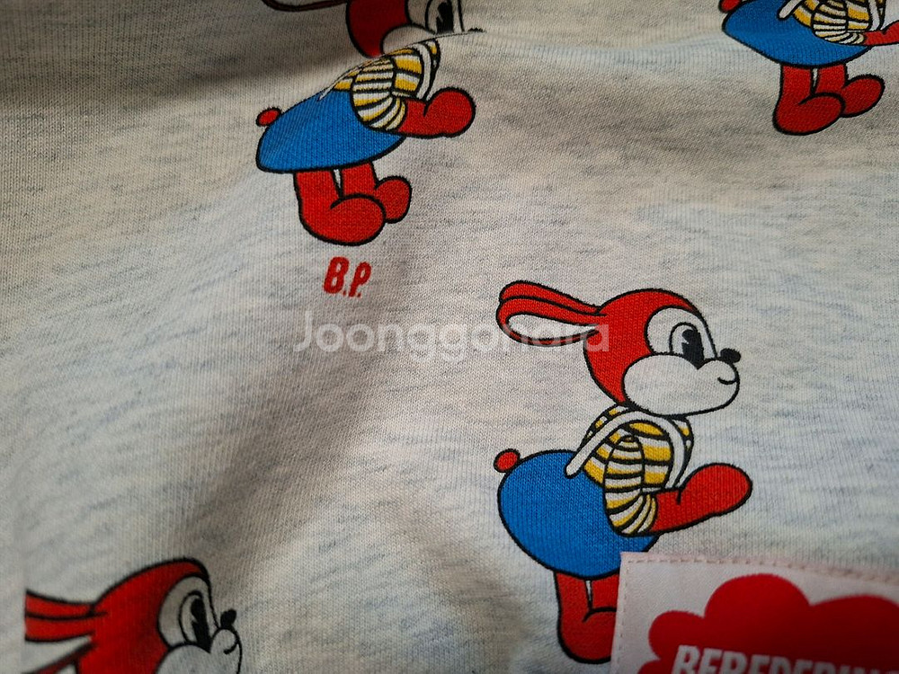 베베드피노 110사이즈 토끼후드집업--4