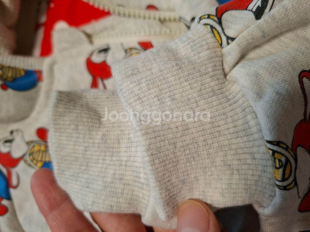 베베드피노 110사이즈 토끼후드집업--7