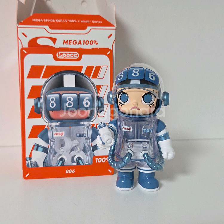 팝마트 피규어 메가스페이스몰리 이모지 100% - 886 강아지 원숭이소--2