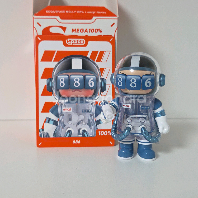 팝마트 피규어 메가스페이스몰리 이모지 100% - 886 강아지 원숭이소--3