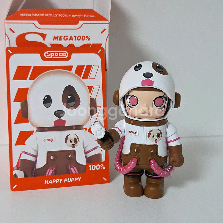 팝마트 피규어 메가스페이스몰리 이모지 100% - 886 강아지 원숭이소--4