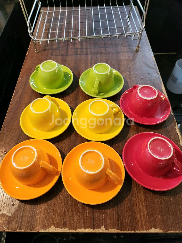 아동용 컵&소서 세트 8세트일괄--0