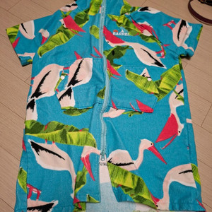 배럴 키즈 후드가운 120사이즈