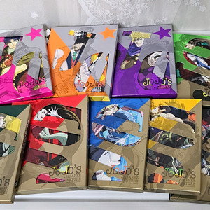 죠죠의 기묘한 모험 블루레이 초회판 1부 2부 판매합니다.