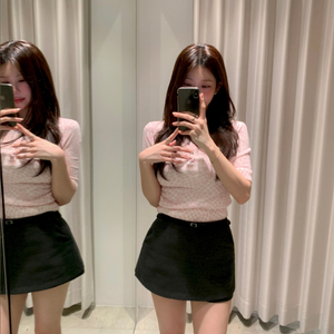 온트 벨티드 스커트 S