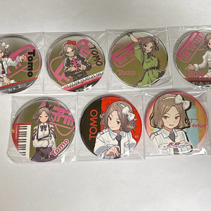 걸즈 밴드 크라이 토모 캔뱃지 세트