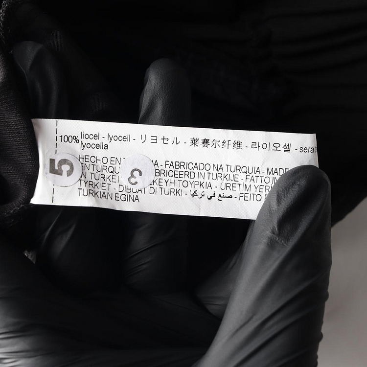 [S]자라 블랙 펄 사이드라인 와이드 조거팬츠 밴딩 바지--6