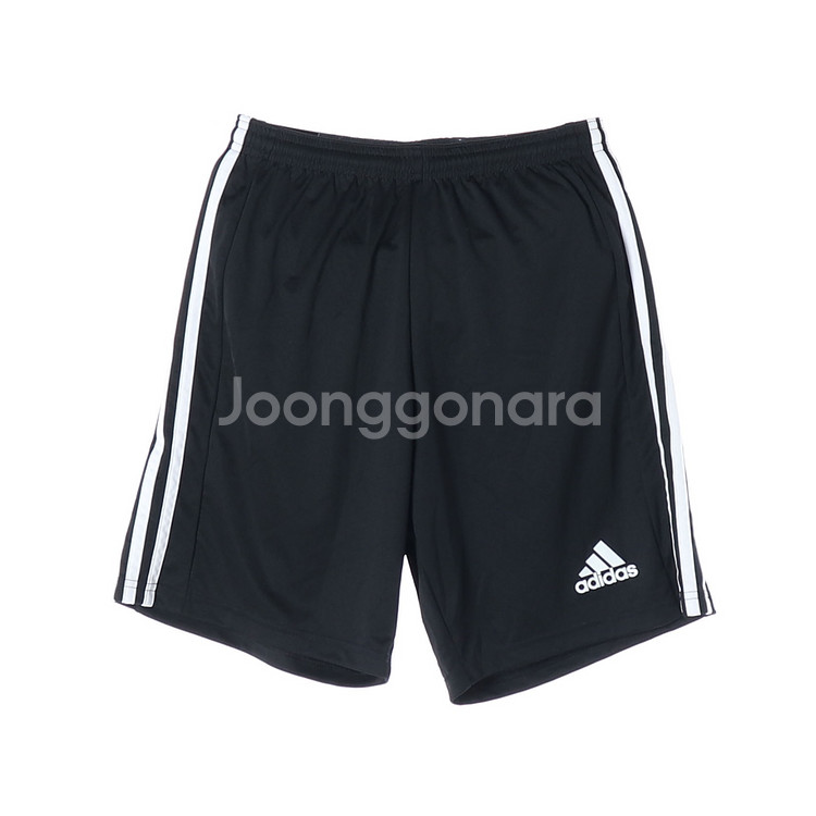[M]아디다스 블랙 삼선 반바지 쇼츠 트레이닝 바지 팬츠--0